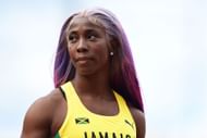 Shelly-Ann Fraser-Pryce at the World Athletics Championships Oregon22 - Day Two - Source: Getty